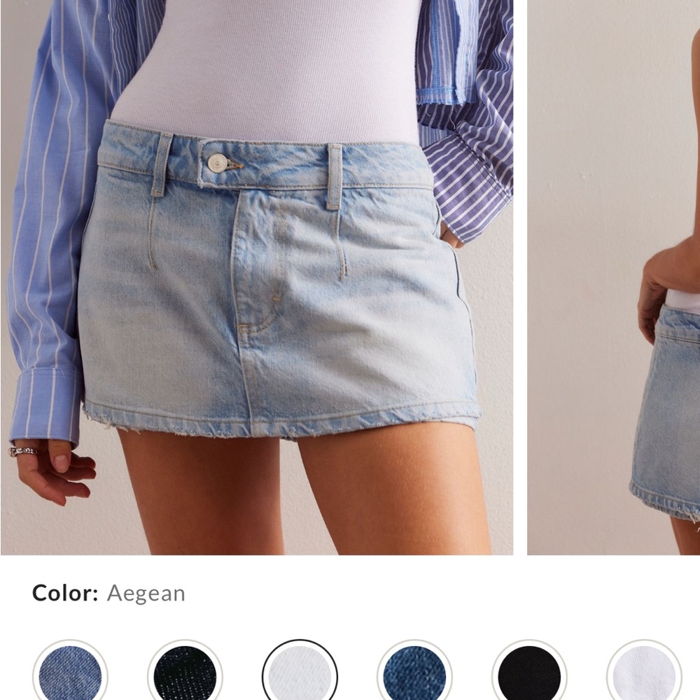 Free People Gallivanting Peekaboo Skort